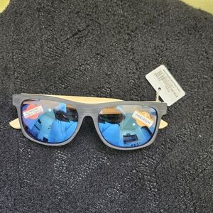 Stylish Black and Blue Sunglasses
